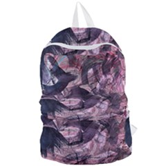  Abstract Marbling Foldable Lightweight Backpack by kaleidomarblingart