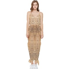 Sparkle Sleeveless Tie Ankle Jumpsuit by LW323