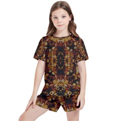 Gloryplace Kids  Tee And Sports Shorts Set by LW323