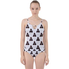 Happy Poo Pattern, Funny Emoji, Emoticon Theme, Vector Cut Out Top Tankini Set by Casemiro