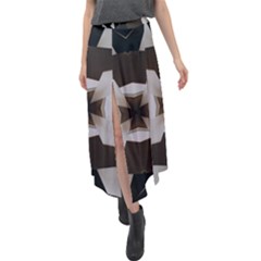 Newdesign Velour Split Maxi Skirt by LW323