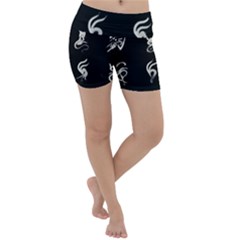 Katzen Cats Katzen Cats Lightweight Velour Yoga Shorts by WetdryvacsLair