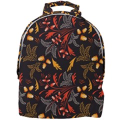 Folk Floral Pattern  Abstract Flowers Surface Design  Seamless Pattern Mini Full Print Backpack by Eskimos