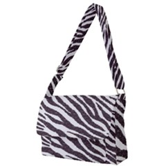 Zebra Full Print Messenger Bag (l) by PollyParadise