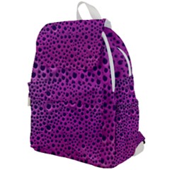 Purple Abstract Print Design Top Flap Backpack by dflcprintsclothing