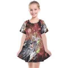 Space Kids  Smock Dress by LW323