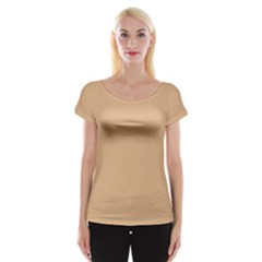 Desert Mist Cap Sleeve Top by retrotoomoderndesigns