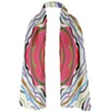 Bohemian Colorful Pattern B Long Sheer Chiffon Scarf  View1
