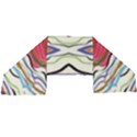 Bohemian Colorful Pattern B Long Sheer Chiffon Scarf  View2