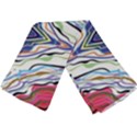 Bohemian Colorful Pattern B Long Sheer Chiffon Scarf  View3