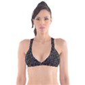 Neon Geometric Pattern Design Plunge Bikini Top View1