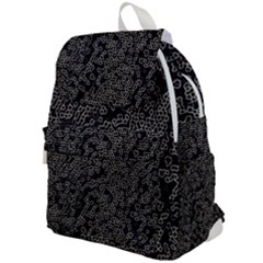 Neon Geometric Pattern Design Top Flap Backpack by dflcprintsclothing