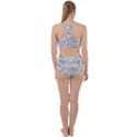 Neon Geometric Pattern Design 2 Racer Back Bikini Set View2