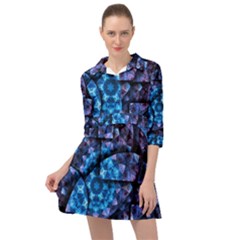 Dismembered Mandala Mini Skater Shirt Dress by MRNStudios