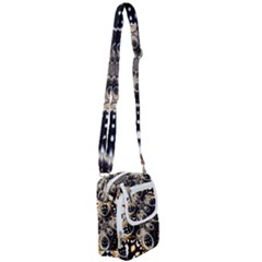 Fractal Jewerly Shoulder Strap Belt Bag by Sparkle