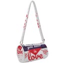 all you need is love Mini Cylinder Bag View2