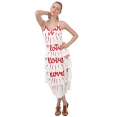 All You Need Is Love Layered Bottom Dress by DinzDas