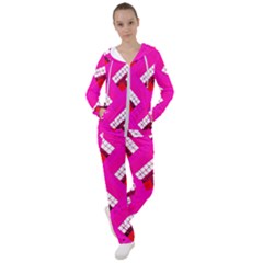 Pop Art Mosaic Women s Tracksuit by essentialimage365