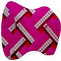 Pop Art Mosaic Velour Head Support Cushion View3