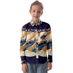 Airplane - I Need Altitude Adjustement Kids  Long Sleeve Shirt by DinzDas