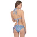 Japanese Ramen Sushi Noodles Rice Bowl Food Pattern 2 Tie It Up Bikini Set View2