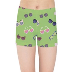 Sunglasses Funny Kids  Sports Shorts by SychEva