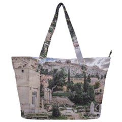 Roman Agora, Athens, Greece Full Print Shoulder Bag by dflcprintsclothing