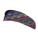 Dark Multicolored Mosaic Pattern Stretchable Headband View1