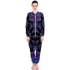 Framed Mandala Onepiece Jumpsuit (ladies)  by MRNStudios