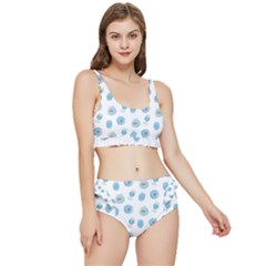 Aquarium With Fish Frilly Bikini Set by SychEva