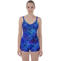 Zzzap! Tie Front Two Piece Tankini by MRNStudios