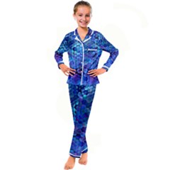Zzzap! Kid s Satin Long Sleeve Pajamas Set by MRNStudios