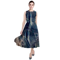 Pilot Light Round Neck Boho Dress by MRNStudios