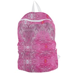 Magenta Repeats Foldable Lightweight Backpack by kaleidomarblingart