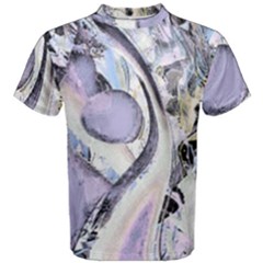 Landslide Baby Blue Men s Cotton Tee by MRNStudios