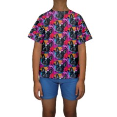 Doggy Kids  Short Sleeve Swimwear by Sparkle