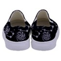 Dark Stars and Planets Kids  Canvas Slip Ons View4