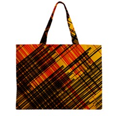 Root Humanity Orange Yellow And Black Zipper Mini Tote Bag by WetdryvacsLair