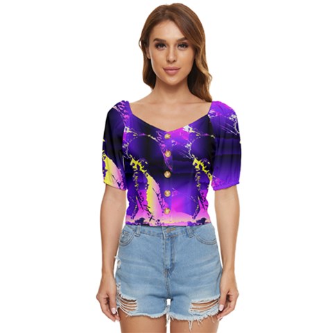 Garth Button Up Blouse by MRNStudios