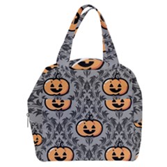 Pumpkin Pattern Boxy Hand Bag by NerdySparkleGoth