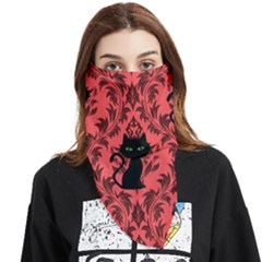 Cat Pattern Face Covering Bandana (triangle) by NerdySparkleGoth