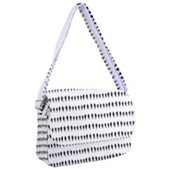Athletic Running Graphic Silhouette Pattern Courier Bag by dflcprintsclothing