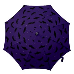 Bats In The Starry Sky Hook Handle Umbrellas (medium) by SychEva