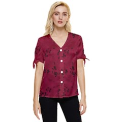 4486f66e-bfabaccc-b3100c9fd718 Bow Sleeve Button Up Top by SychEva