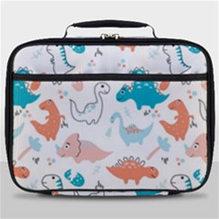 Funny Dinosaurs Kids Full Print Lunch Bag by SychEva