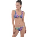 Brain-heart-balance-emotion Ring Detail Crop Bikini Set View1