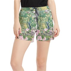Peafowl Peacock Feather-beautiful Runner Shorts by Sudhe