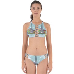Paris-france-french-europe-travel Perfectly Cut Out Bikini Set by Sudhe