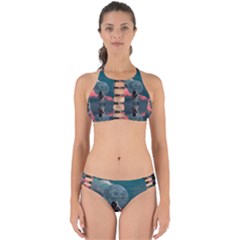 Astronaut-moon-space-nasa-planet Perfectly Cut Out Bikini Set by Sudhe