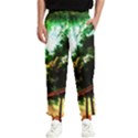 Science-fiction-forward-futuristic Men s Elastic Waist Pants View1
